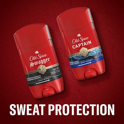 Old Spice Red Zone Swagger Invisible Solid - Trial Size - 0.5oz: Under Arm, Sulfate-Free, Lime & Cedar, Normal Skin