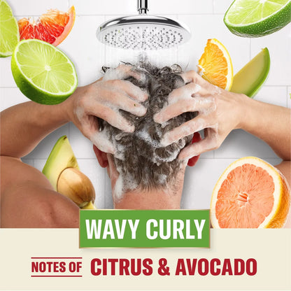 Old Spice Wavy Curly Hair Conditioner with Aloe and Avocado Oil - 8 fl oz: Curl Enhancing, All Hair Types, Contains Aloe and Avocado